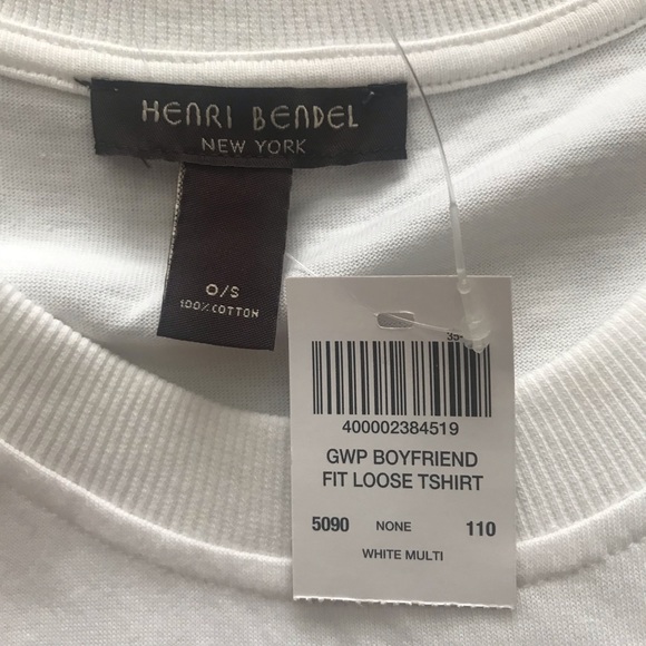 NEW Henri Bendel #bendelgirl Shirt - Picture 4 of 4